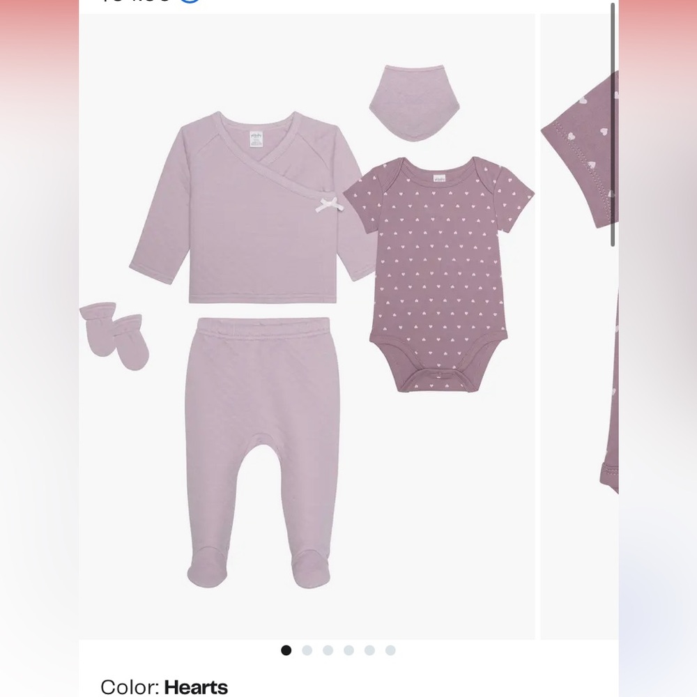 5-Piece Take Me Home T-Shirt, Bodysuit, Footie Leggings, Mitts & Bib Set